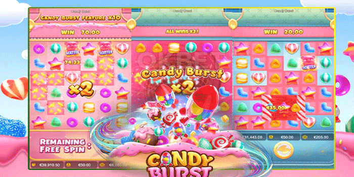 Candy Burst Slot Warna Cerah Gameplay Seru Menyenangkan Modern